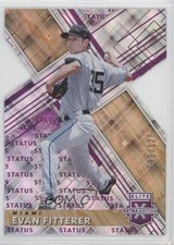 2019 Panini Elite Extra Edition Status Purple Die-Cut 69/125 Evan Fitterer s3g