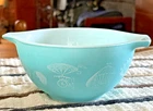VTG 1958 Pyrex Hot Air Balloons Cinderella Dip #441 Mixing Bowl 1 1/2 Pint