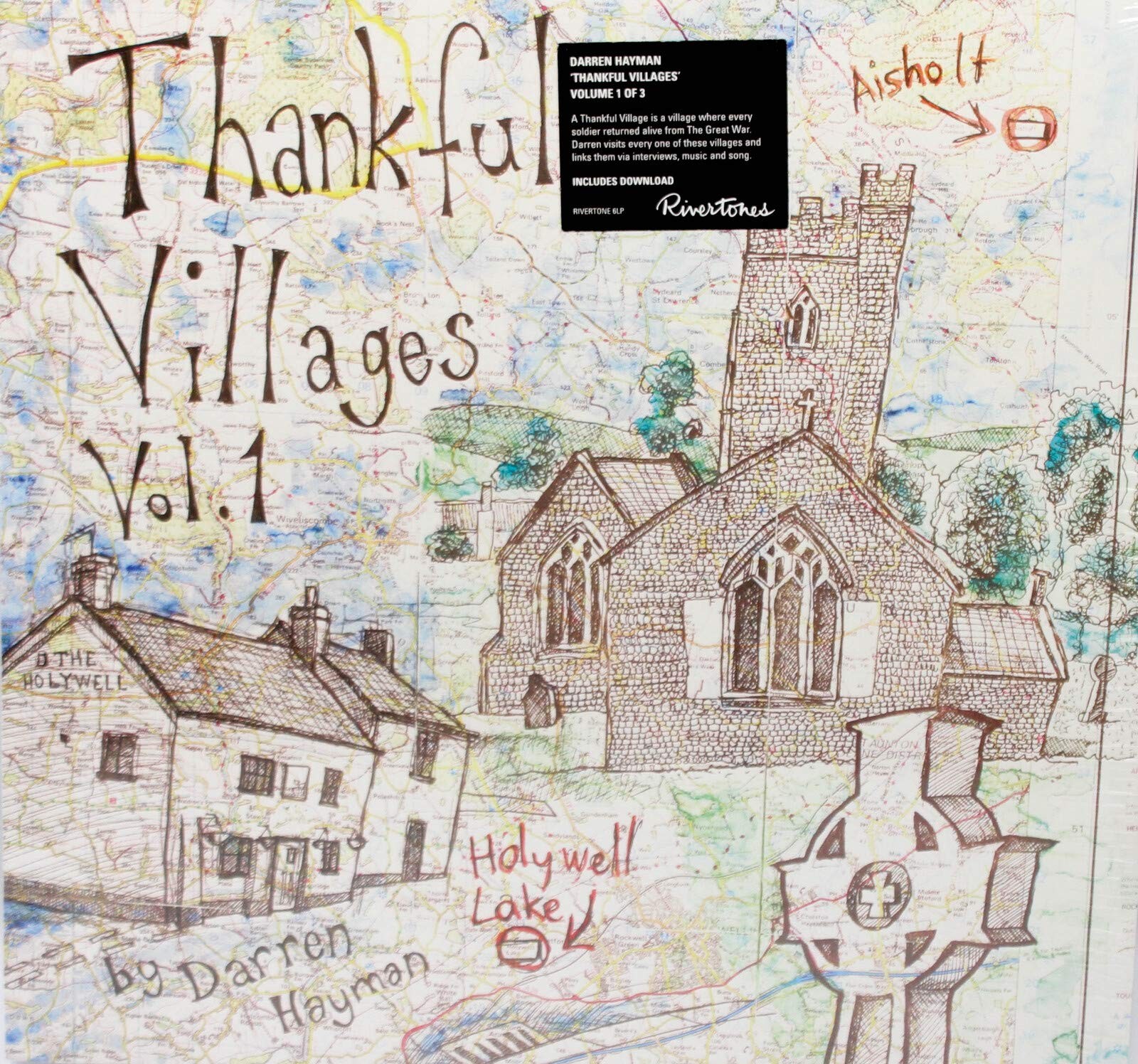 Darren Hayman Thankful Villages Volume 1 LP Vinyl NEW