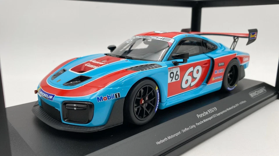  MIN155067596 Minichamps Porsche 935/19 Herbert Motorsport Porsche Motorspo - Immagine 3 di 4