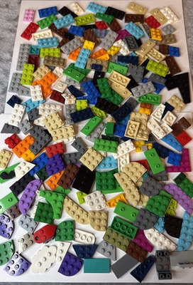#ad LEGO Mixed Lot Plates Bricks Colorful Bulk Clean Parts Assorted $15.00