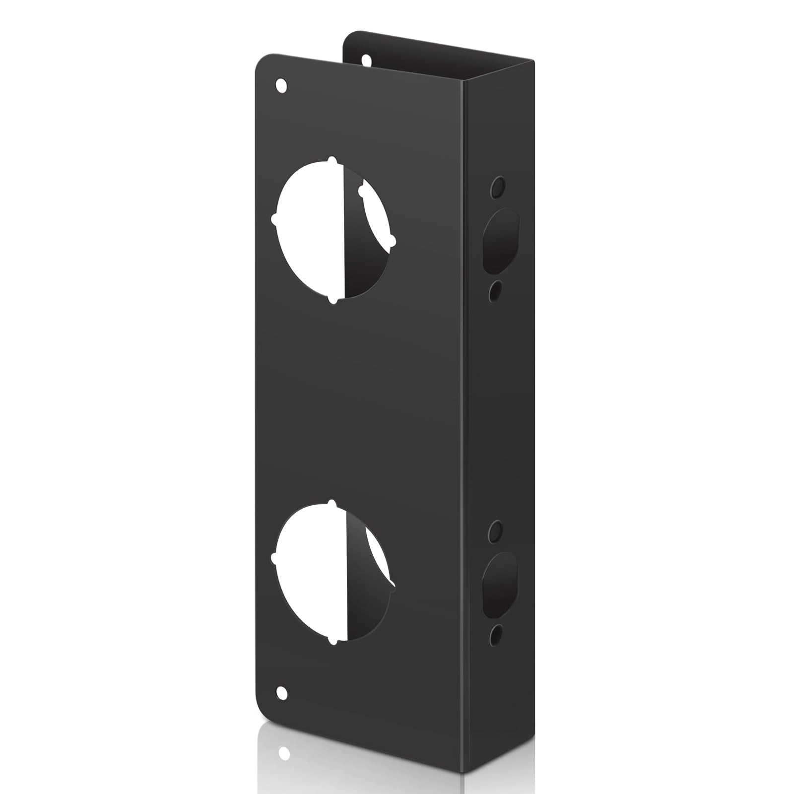 1 Piece Stainless Steel Lock and Door Reinforcer Plate Lock Reinforce and Repair