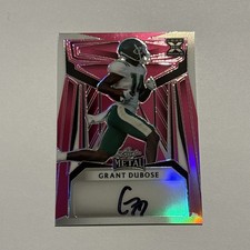 Grant Dubose 2023 Leaf Metal Pink Rookie Autograph /5
