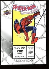 2024 Marvel Renditions Spider-Man Corner Box Insert Card CB-24 | Spider-Man