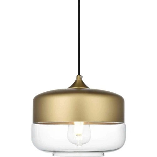 Living District LD2243SG Ashwell Pendant Satin Gold - Picture 3 of 10