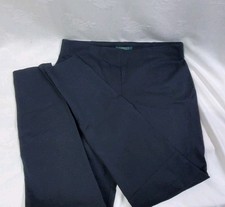 Lauren Ralph Lauren Women's Black Trouser Classy Business Straight Leg Pant 8