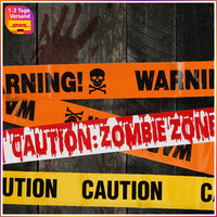 Halloween Warnband 30M Deko Absperrband Schwarz Gelb Warnmarkierung