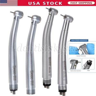 Dental LED Handpiece Fiber Optic Air Turbine E-Generator 4H/2H for NSK KAV UDM H