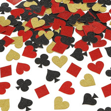 200er Set Poker Konfetti Casino Las Vegas Party  Deko