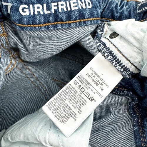 GAP Kids Girlfriend Distressed Jeans Size 7 - Picture 6 of 8