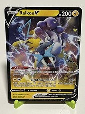 Pokemon Raikou V 2024 World Championships Jesse Parker Ultra Rare NM Condition