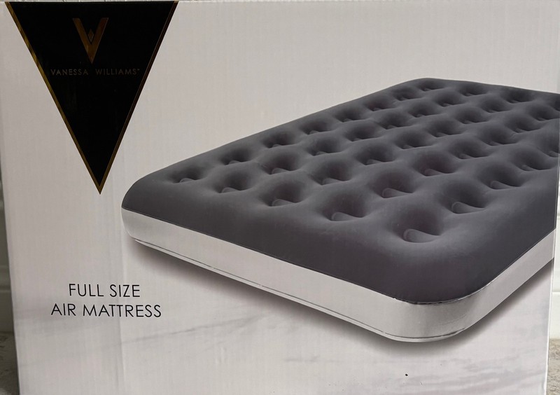 Vanessa Williams Full Size Air Mattress Inflated Size 75” X 54” X 8.7” NEW