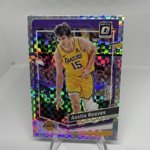 2023-24 Panini Donruss Optic  Austin Reaves Checkerboard Prizm SP