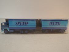 ++ K65 1/87 Albedo LKW Scania 141 Koffer-Hängerzug OTTO VERSAND NEU OVP