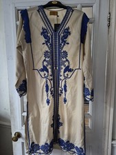 Pakistani Designer Sana Safinaz Kurta Embroidered SiZE M
