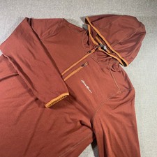 Eddie Bauer Mens L Pullover Hoodie Long Sleeve Activewear Casual Thermal Lined