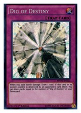 Dig of Destiny Secret Rare MVP1-ENS22 NM