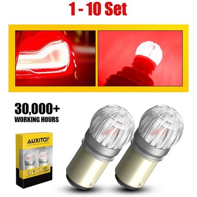 2-20X LED Tail Brake Stop Light Bulb Plug&Play Red 12V P21/5W 1157 7507 3030SMD
