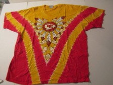 VTG Liquid-blue Kansas City Chiefs tie-dye shirt XXL