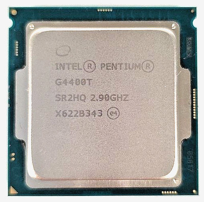 Intel Pentium G4400T Dual-Core| SR2HQ| 2 Cores| 2 Threads| 2.9 GHz| 35W|LGA 1151