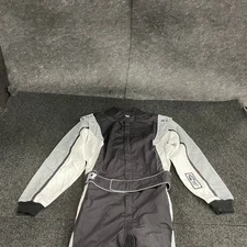 K1 RACEGEAR Victory Auto Racing Suit Size XL, Black/White/Grey 20-VIC-N-XL*