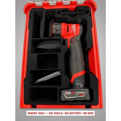 Milwaukee Packout Insert for M12 FUEL 12V Orbital Detail Sander | 3D Printed