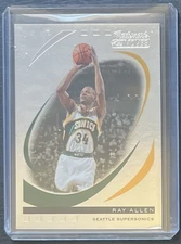 2006-07 Topps Trademark Moves Foil #/299 Ray Allen #4 HOF⚡️Read Description