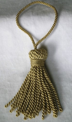Raffhalter/QUASTE "ANCOLIE" in schwarz, weiß, grau etc./HANDMADE in GERMANY! - Bild 10 von 12