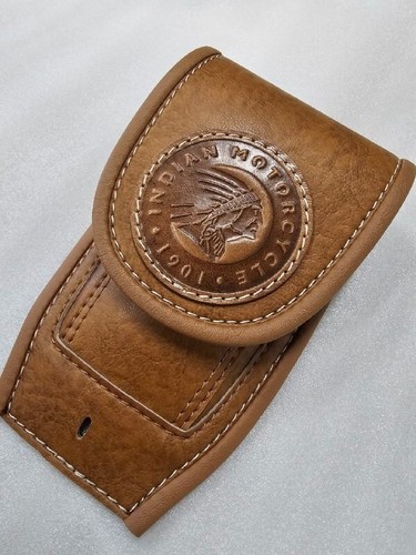 Indian Chief Gas Tank Pouch Bag BIB Roadmaster, Chieftain Brown AJ Baggers - Picture 3 of 13