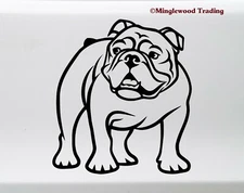 Bulldog Vinyl Decal V3 Olde English Bulldogge Bully Dog Puppy | Die Cut Sticker
