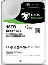 Seagate EXOS ST16000NM001G X16 16TB 256MB 7200rpm  SATA 3.5" Internal HDD