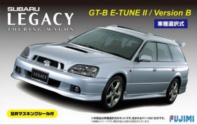 ミニカー Subaru legacy touring wagon GT 1989 Fujimi ID-77 1/24 Model Car Kit Subaru Legacy GT-B E-Tune II