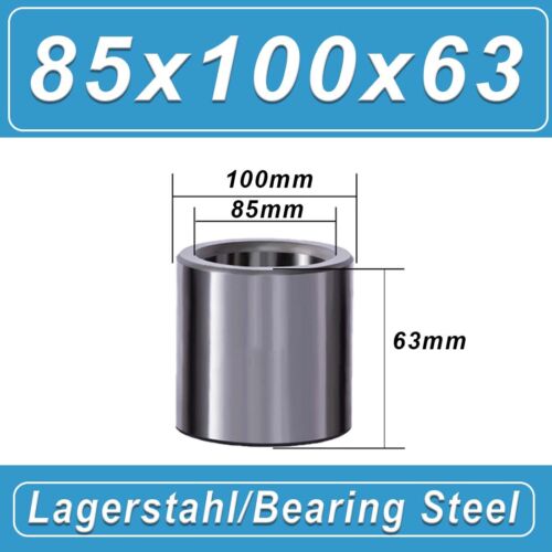 Lager Stahlhülse Buchse ID 70/72/75-130mm verschleißfeste Abstandshalter - Bild 91 von 154