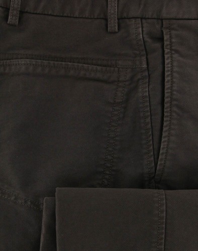 Pantalones lisos marrón Incotex - ajustados - 42/58 - (1AW01820808639) - Imagen 2 de 4
