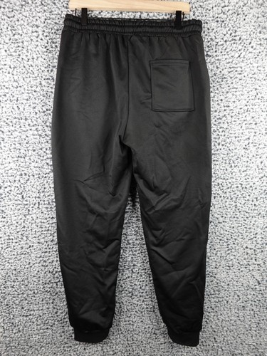 SHEIN Men's Manfinity Drawstring Waist Slant Pocket Sweatpants Patch Sz L - Picture 9 of 13