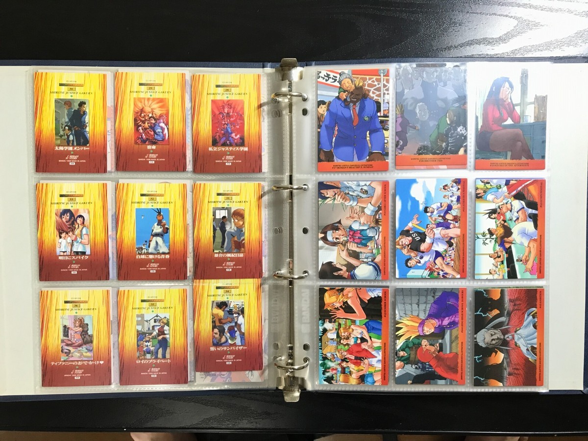 Full complete set ALL CAPCOM WORLD '98 TCG Card BANDAI JAPAN Full complete set ALL CAPCOM WORLD '98 TCG Card BANDAI JAPAN
