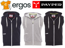 Payper BOXER+ Felpa da Uomo Con Cappuccio senza Maniche Smanicato Marsupio Zip