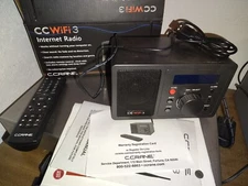 CC WiFi 3 Internet Radio - Bluetooth Receiver, Clock & Alarm - Remote Control