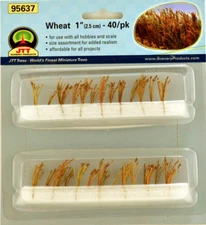 JTT Scenery 95637 WHEAT HO-SCALE, 40/pk