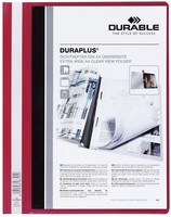 Durable 257903 Angebotshefter Duraplus®, StrapazierfäHige Folie, A4+, Rot