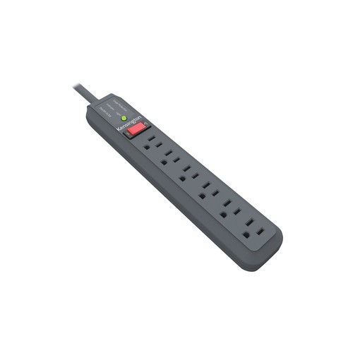 Kensington Guardian Surge Protector 6 Outlets 15 ft Cord 540 Joules Gray 38215 - Zdjęcie 3 z 3