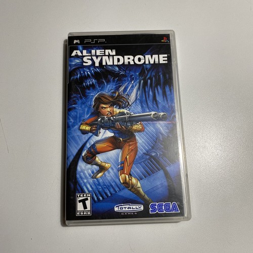 Alien Syndrome Sony PlayStation Portable PSP Game Box manual - Picture 1 of 4