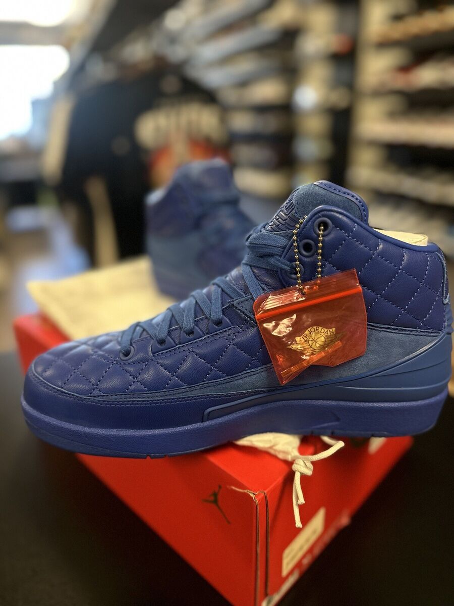 Nike Air Jordan Retro 2 II Just Don C Varsity Royal Blue Nike Air Jordan Retro 2 II Just Don C Varsity Royal Blue