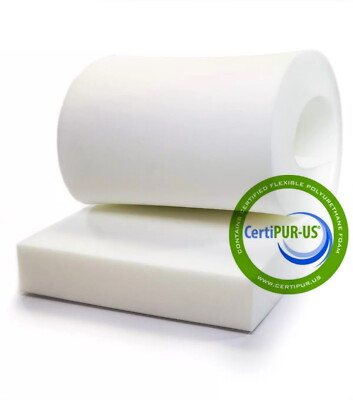 High Density Upholstery Foam Cushion 5''H x 22''W x 80''L FIRM 46ILD  CertiPUR-US  