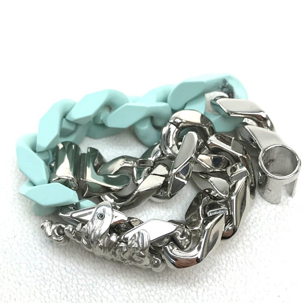 LOUIS VUITTON MP2630 Bracelet LV Sculpture Chain Bracelet LOUIS VUITTON MP2630 Bracelet LV Sculpture Chain Bracelet