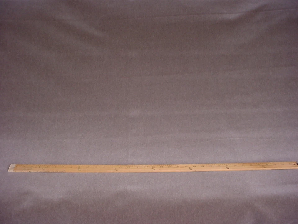 1Y Holly Hunt 3825 Sheepish Mountain Grey Wool Velvet Drapery Upholstery Fabric - Image 2 of 4