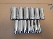 Halfords Advanced 3/8" drive SAE Imperial AF Deep Socket 1/4" to 1" Professional