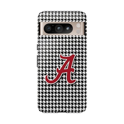 Alabama Houndstooth Phone Case, Tough Cases, College Fan Gear, Initial A - 第 141/266 張圖片