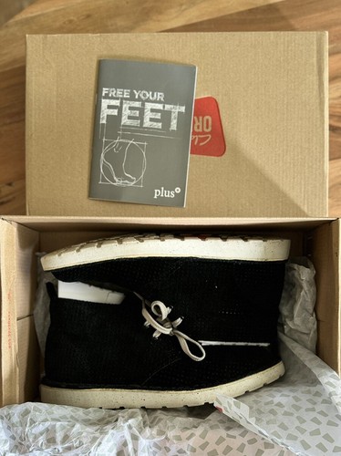 Clarks Originals Women's Desert Aerial Suede Boot Black Size 8 - Picture 9 of 12
