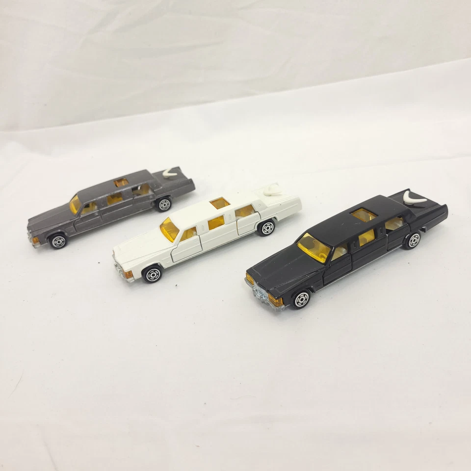 MAJORETTE # 339 凯迪拉克 STRETCH LIMOUSINE 法国 1: 58 LOOSE 批量 3 件 VGC — 第 2/4 张图片